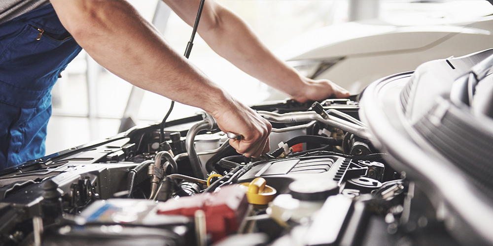 Servicing Vehicle